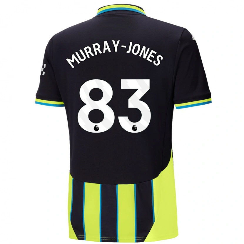 Danxen Män George Murray-Jones #83 Blågul Bortatröja Matchtröjor 2024/25 Tröjor T-Tröja