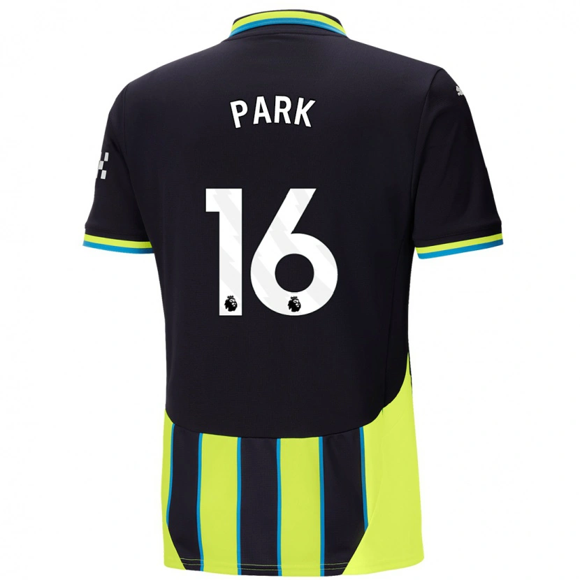Danxen Män Jess Park #16 Blågul Bortatröja Matchtröjor 2024/25 Tröjor T-Tröja