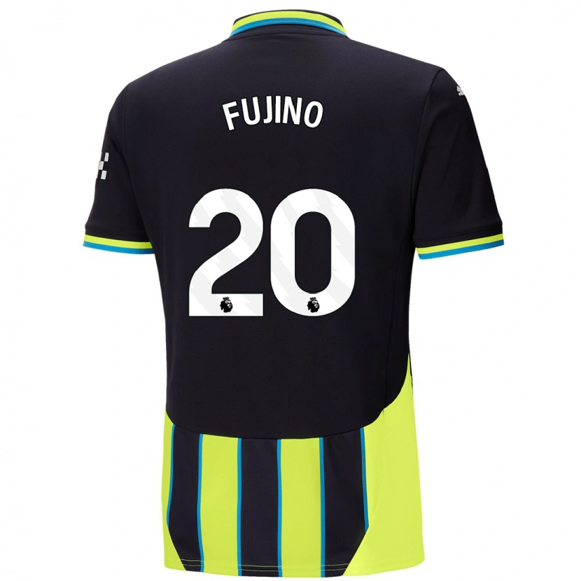 Danxen Män Aoba Fujino #20 Blågul Bortatröja Matchtröjor 2024/25 Tröjor T-Tröja
