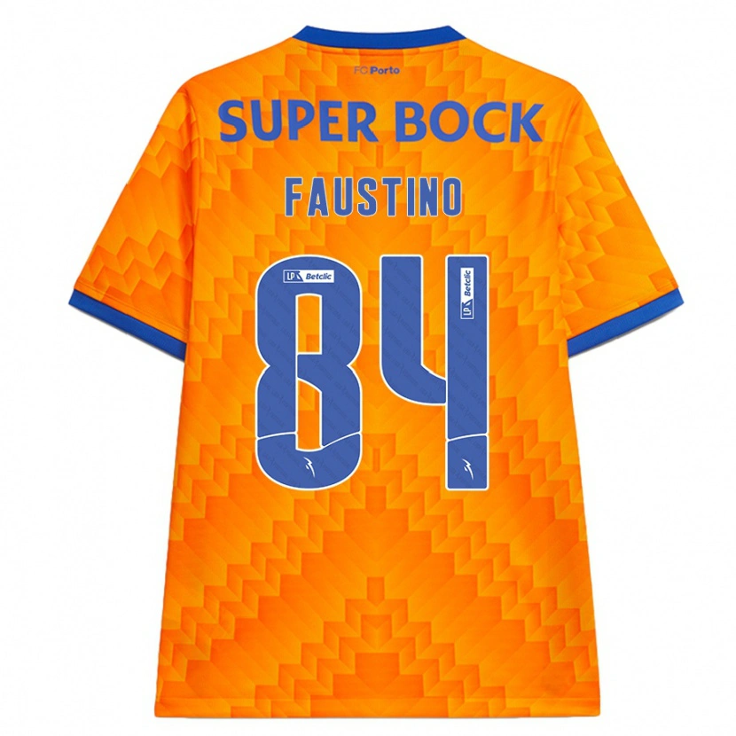 Danxen Män Levi Faustino #84 Orange Bortatröja Matchtröjor 2024/25 Tröjor T-Tröja