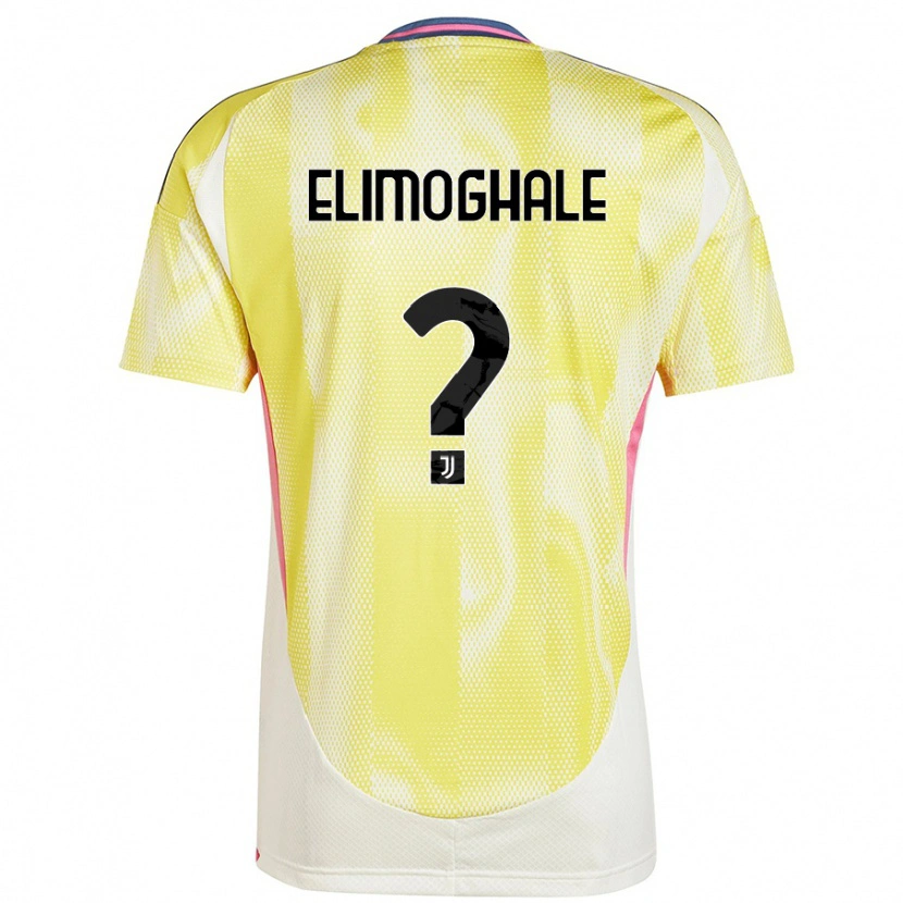 Danxen Män Destiny Elimoghale #0 Solgul Bortatröja Matchtröjor 2024/25 Tröjor T-Tröja