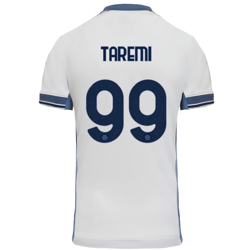 Danxen Män Mehdi Taremi #99 Vit Grå Bortatröja Matchtröjor 2024/25 Tröjor T-Tröja