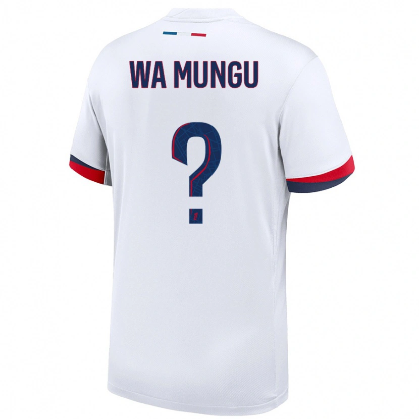Danxen Män Vimoj Muntu Wa Mungu #0 Vit Blå Röd Bortatröja Matchtröjor 2024/25 Tröjor T-Tröja