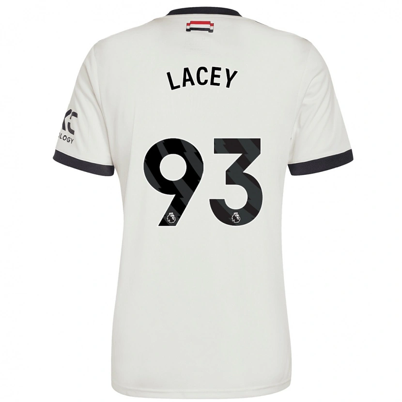 Danxen Män Shea Lacey #93 Benvit Tredjesatsen Matchtröjor 2024/25 Tröjor T-Tröja