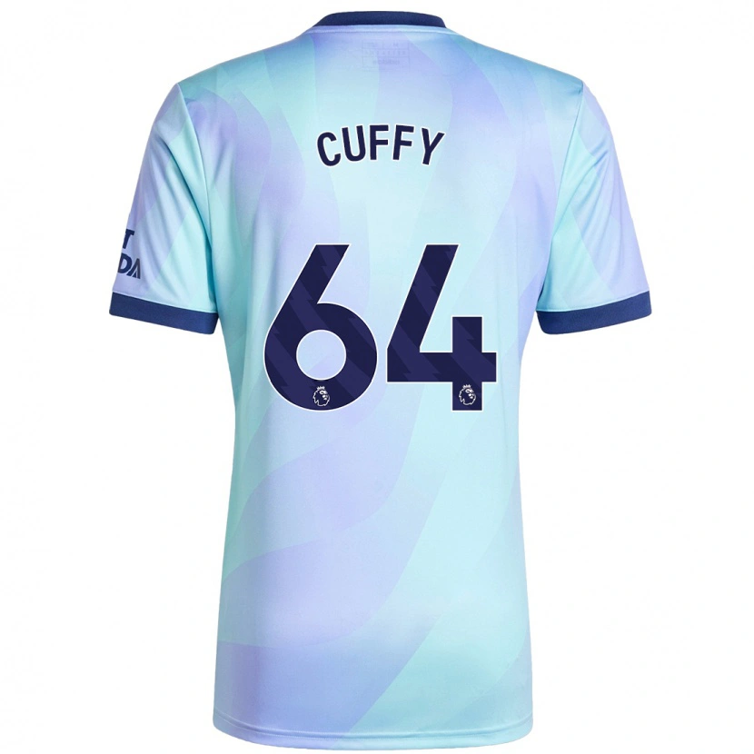 Danxen Män Brooke Norton Cuffy #64 Aqua Tredjesatsen Matchtröjor 2024/25 Tröjor T-Tröja