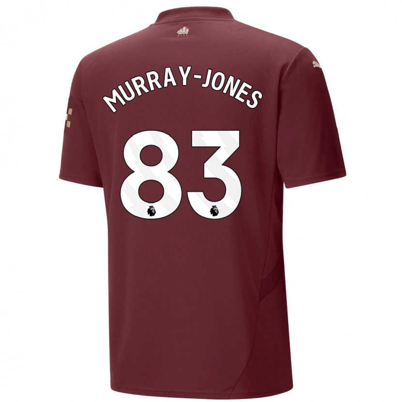 Danxen Män George Murray-Jones #83 Rödbrun Tredjesatsen Matchtröjor 2024/25 Tröjor T-Tröja