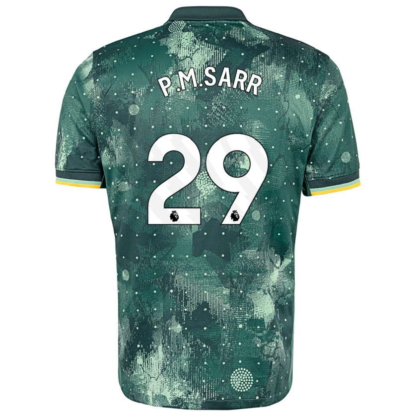 Danxen Män Pape Matar Sarr #29 Mintgrön Tredjesatsen Matchtröjor 2024/25 Tröjor T-Tröja