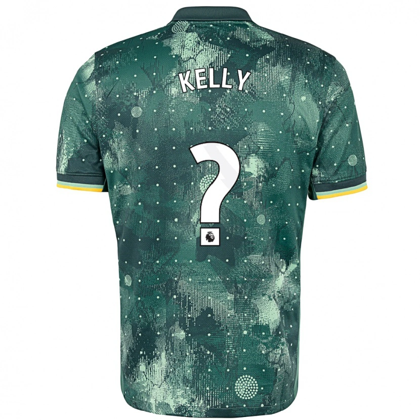 Danxen Män Kyle Kelly #0 Mintgrön Tredjesatsen Matchtröjor 2024/25 Tröjor T-Tröja