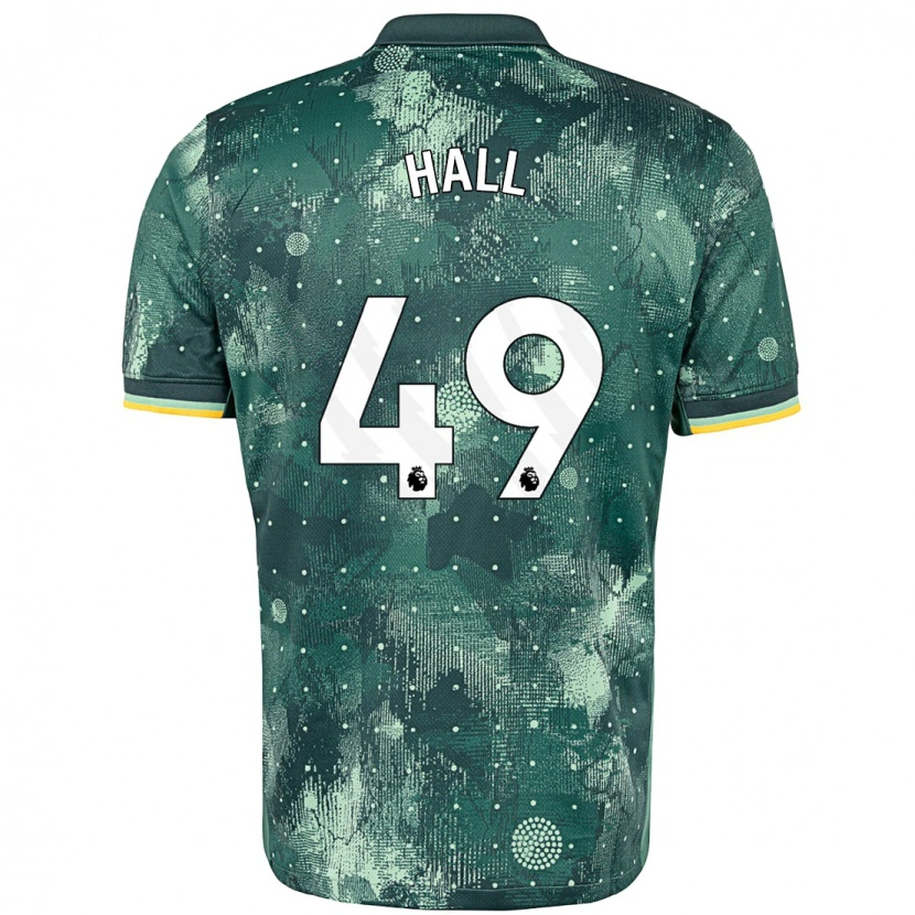 Danxen Män Tyrese Hall #49 Mintgrön Tredjesatsen Matchtröjor 2024/25 Tröjor T-Tröja