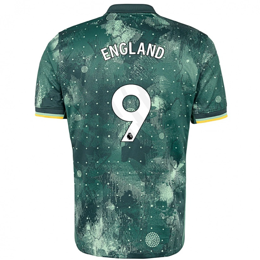 Danxen Män Bethany England #9 Mintgrön Tredjesatsen Matchtröjor 2024/25 Tröjor T-Tröja