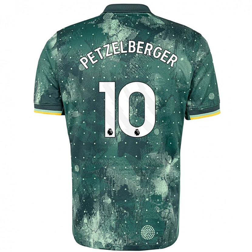Danxen Män Ramona Petzelberger #10 Mintgrön Tredjesatsen Matchtröjor 2024/25 Tröjor T-Tröja