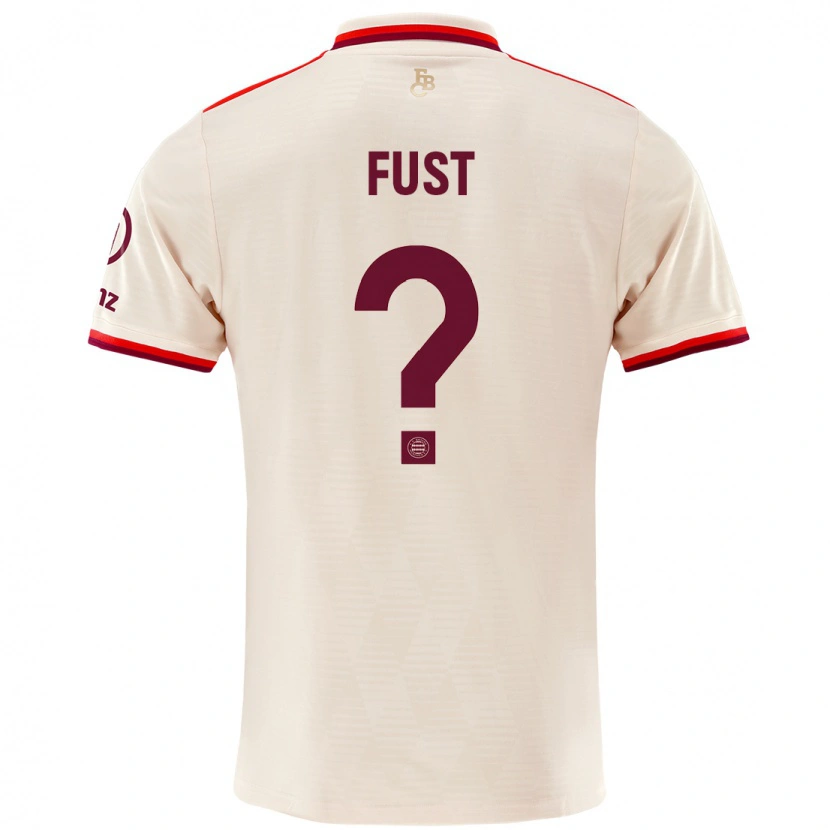 Danxen Män Leon Fust #0 Linne Tredjesatsen Matchtröjor 2024/25 Tröjor T-Tröja