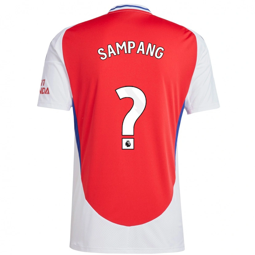 Danxen Kvinnor Saurap Sampang #0 Röd Vit Hemmatröja Matchtröjor 2024/25 Tröjor T-Tröja