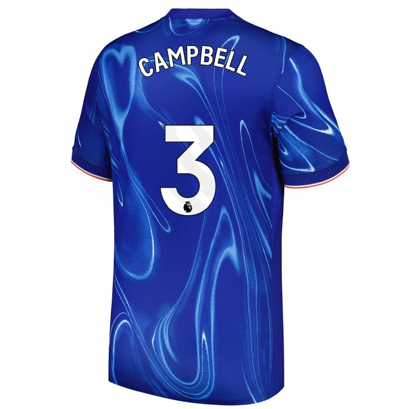 Danxen Kvinnor Harrison Murray-Campbell #3 Blå Vit Hemmatröja Matchtröjor 2024/25 Tröjor T-Tröja