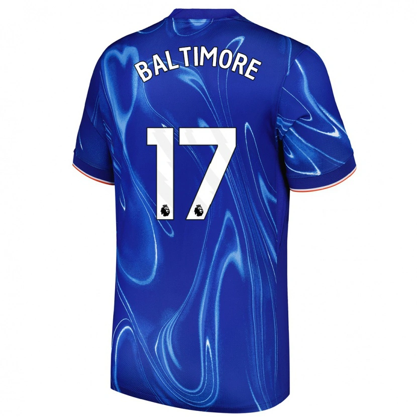 Danxen Kvinnor Sandy Baltimore #17 Blå Vit Hemmatröja Matchtröjor 2024/25 Tröjor T-Tröja