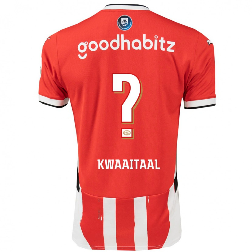Danxen Kvinnor Julian Kwaaitaal #0 Röd Vit Hemmatröja Matchtröjor 2024/25 Tröjor T-Tröja
