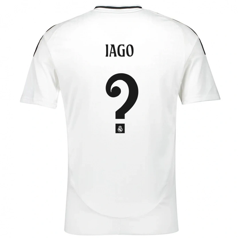 Danxen Kvinnor Paulo Iago #0 Vit Hemmatröja Matchtröjor 2024/25 Tröjor T-Tröja