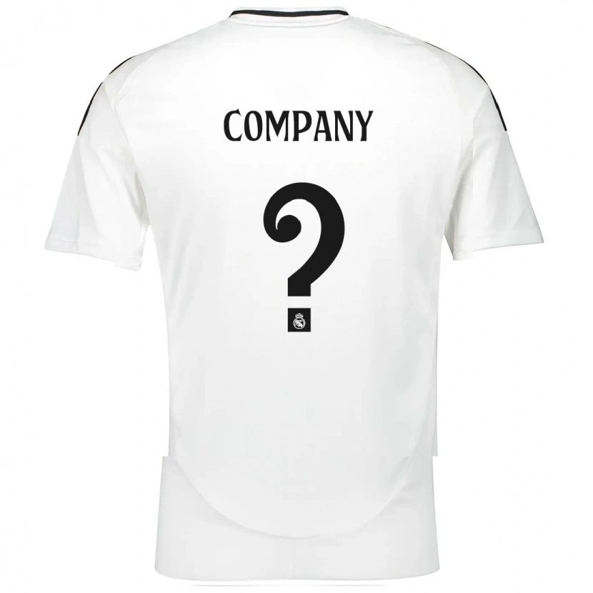 Danxen Kvinnor Marco Company #0 Vit Hemmatröja Matchtröjor 2024/25 Tröjor T-Tröja