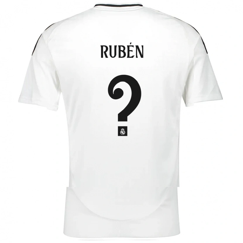 Danxen Kvinnor Rubén López #0 Vit Hemmatröja Matchtröjor 2024/25 Tröjor T-Tröja