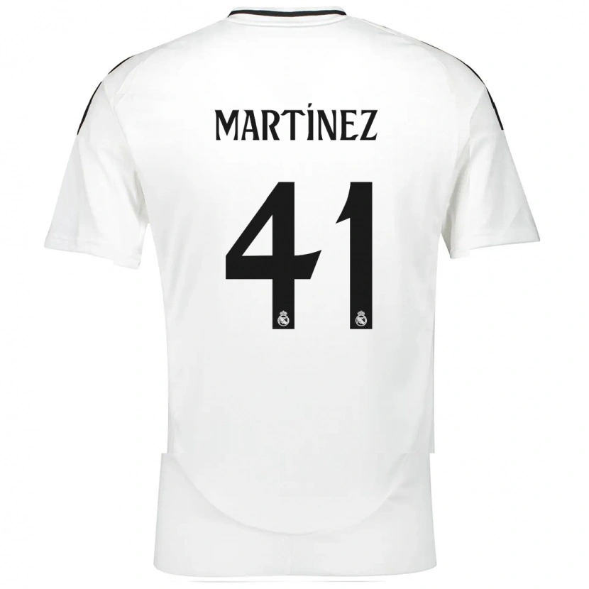 Danxen Kvinnor Joan Martínez #41 Vit Hemmatröja Matchtröjor 2024/25 Tröjor T-Tröja