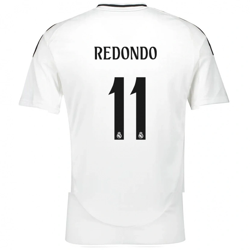 Danxen Kvinnor Alba Redondo #11 Vit Hemmatröja Matchtröjor 2024/25 Tröjor T-Tröja