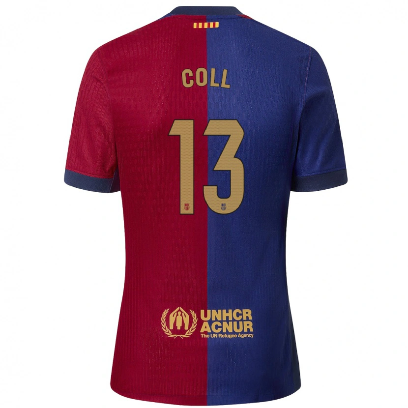 Danxen Kvinnor Cata Coll #13 Blå Röd Hemmatröja Matchtröjor 2024/25 Tröjor T-Tröja