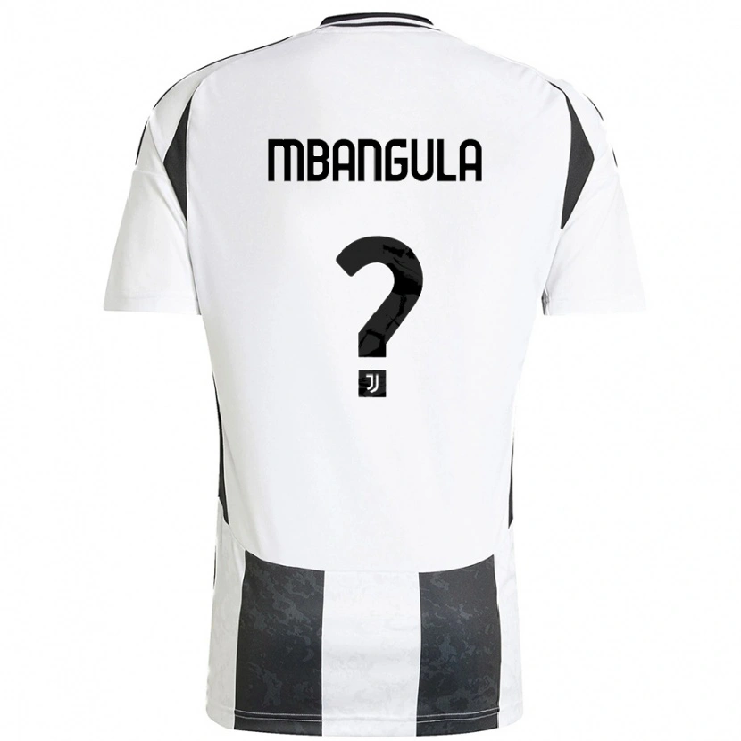 Danxen Kvinnor Samuel Mbangula #0 Vit Svart Hemmatröja Matchtröjor 2024/25 Tröjor T-Tröja