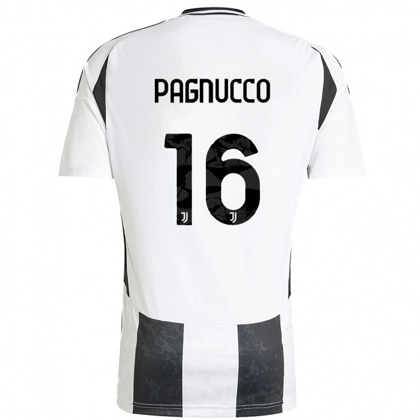 Danxen Kvinnor Filippo Pagnucco #16 Vit Svart Hemmatröja Matchtröjor 2024/25 Tröjor T-Tröja