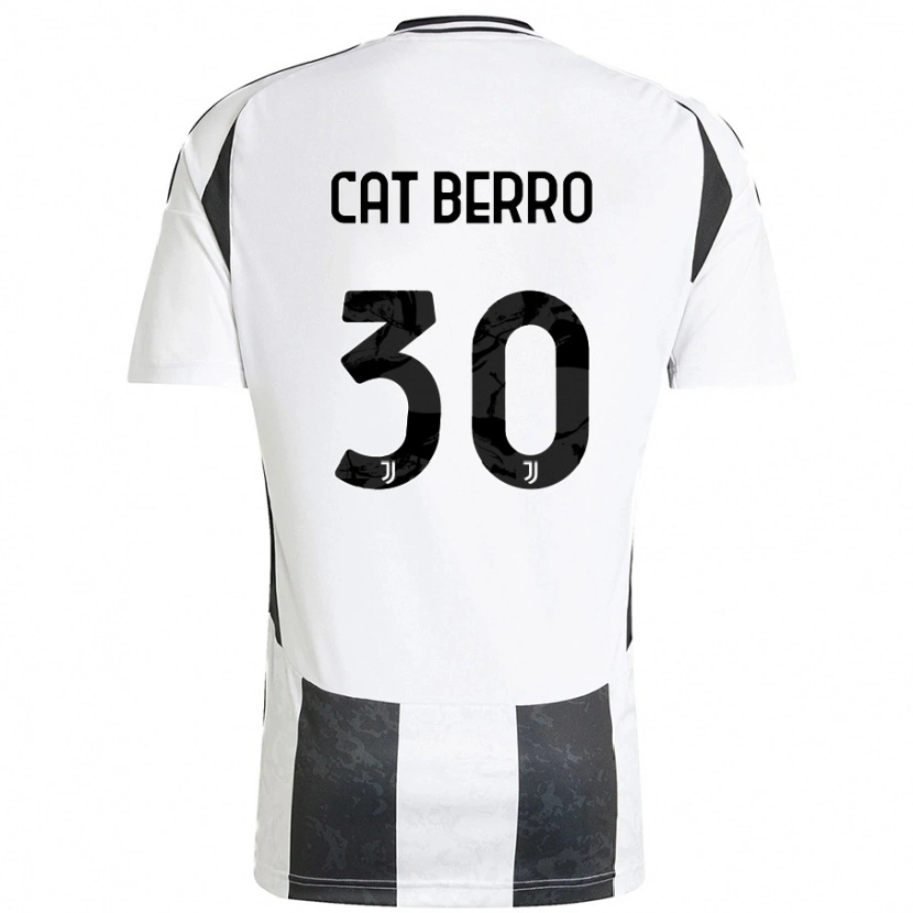 Danxen Kvinnor Simone Cat Berro #30 Vit Svart Hemmatröja Matchtröjor 2024/25 Tröjor T-Tröja