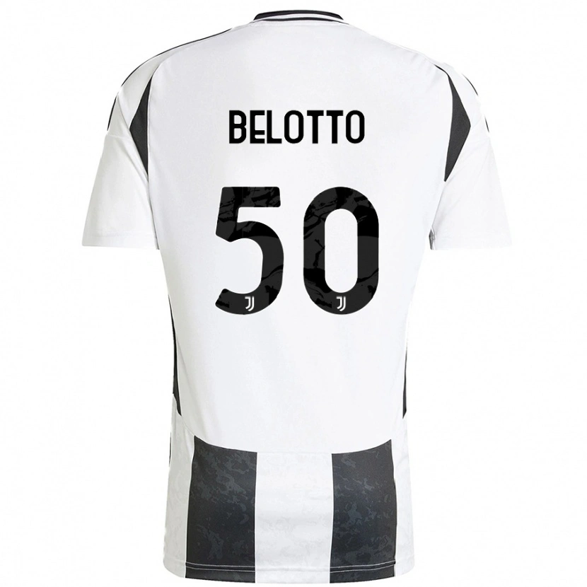Danxen Kvinnor Soledad Belotto #50 Vit Svart Hemmatröja Matchtröjor 2024/25 Tröjor T-Tröja