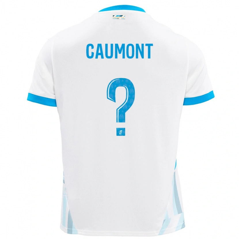 Danxen Kvinnor Enzo Caumont #0 Vit Himmelsblå Hemmatröja Matchtröjor 2024/25 Tröjor T-Tröja