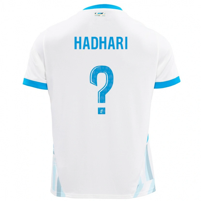 Danxen Kvinnor Ibtoihi Hadhari #0 Vit Himmelsblå Hemmatröja Matchtröjor 2024/25 Tröjor T-Tröja