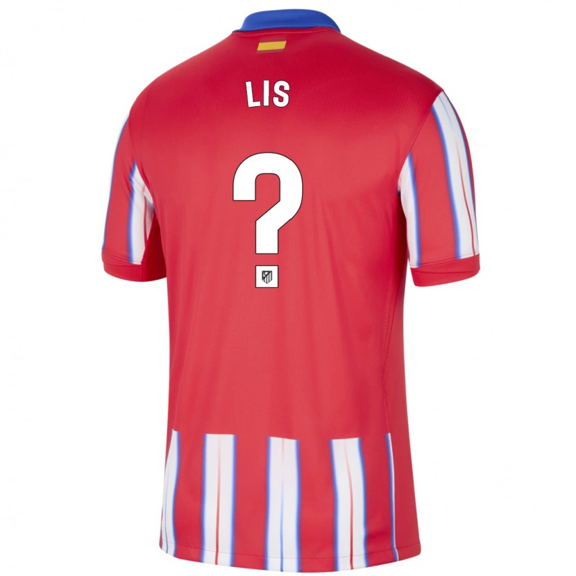 Danxen Kvinnor Adrian Lis #0 Röd Vit Blå Hemmatröja Matchtröjor 2024/25 Tröjor T-Tröja