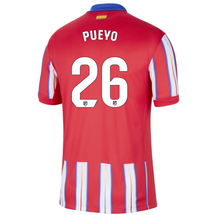 Danxen Kvinnor Jano Monserrate #26 Röd Vit Blå Hemmatröja Matchtröjor 2024/25 Tröjor T-Tröja