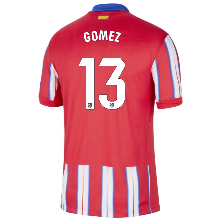 Danxen Kvinnor Christian Gomez #13 Röd Vit Blå Hemmatröja Matchtröjor 2024/25 Tröjor T-Tröja