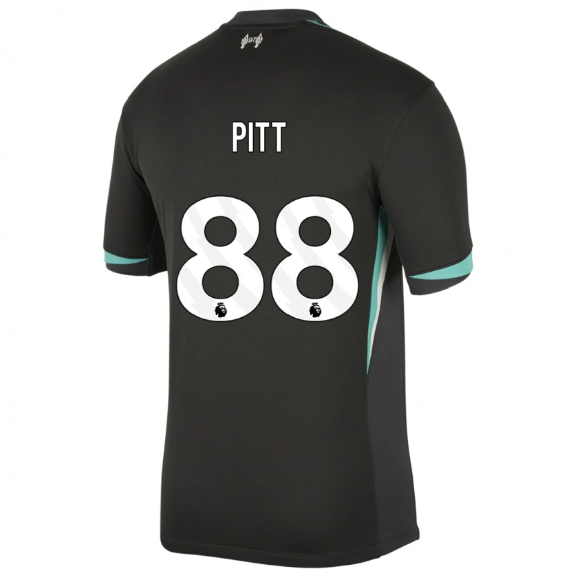 Danxen Kvinnor Lucas Pitt #88 Svart Antracit Vit Bortatröja Matchtröjor 2024/25 Tröjor T-Tröja