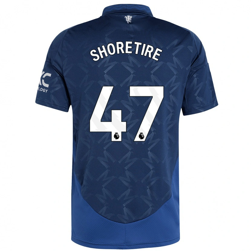 Danxen Kvinnor Shola Shoretire #47 Indigo Bortatröja Matchtröjor 2024/25 Tröjor T-Tröja