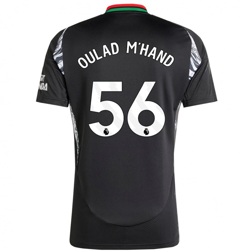 Danxen Kvinnor Salah-Eddine Oulad M'hand #56 Svart Bortatröja Matchtröjor 2024/25 Tröjor T-Tröja