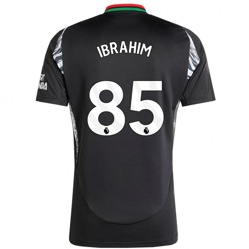 Danxen Kvinnor Ife Ibrahim #85 Svart Bortatröja Matchtröjor 2024/25 Tröjor T-Tröja