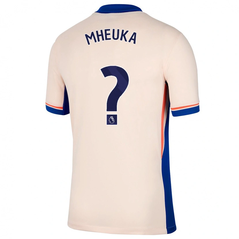 Danxen Kvinnor Shumaira Mheuka #0 Ljus Beige Bortatröja Matchtröjor 2024/25 Tröjor T-Tröja
