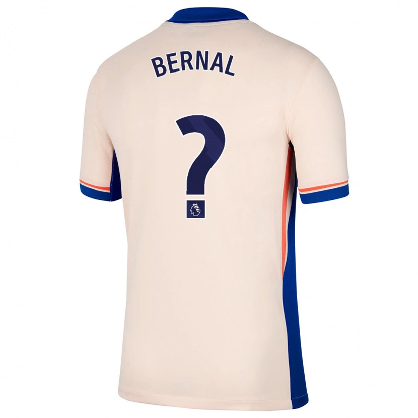 Danxen Kvinnor Freddy Bernal #0 Ljus Beige Bortatröja Matchtröjor 2024/25 Tröjor T-Tröja