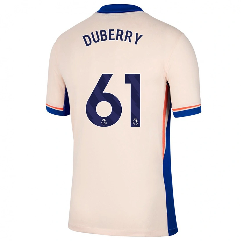 Danxen Kvinnor Zain Silcott-Duberry #61 Ljus Beige Bortatröja Matchtröjor 2024/25 Tröjor T-Tröja
