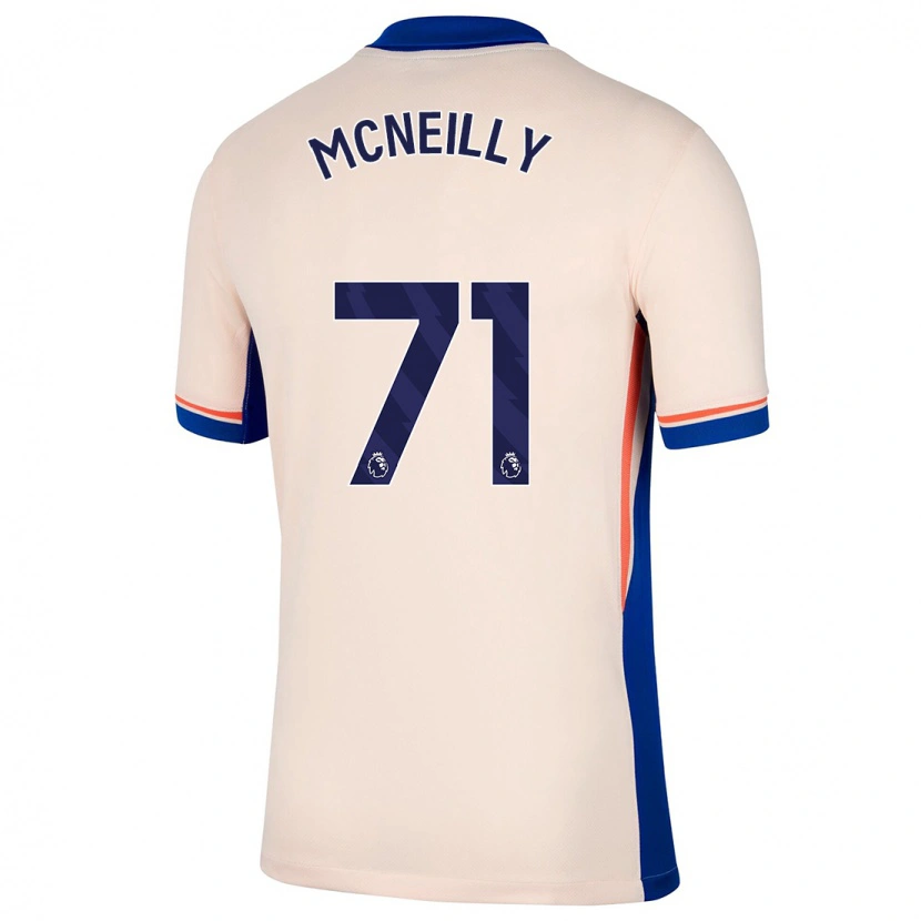Danxen Kvinnor Donnell Mcneilly #71 Ljus Beige Bortatröja Matchtröjor 2024/25 Tröjor T-Tröja