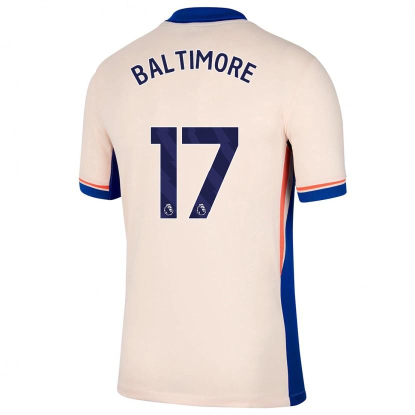 Danxen Kvinnor Sandy Baltimore #17 Ljus Beige Bortatröja Matchtröjor 2024/25 Tröjor T-Tröja