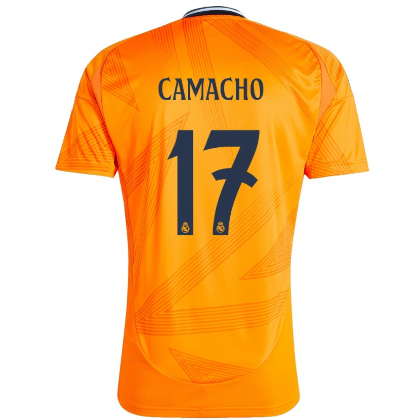 Danxen Kvinnor Carla Camacho #17 Orange Bortatröja Matchtröjor 2024/25 Tröjor T-Tröja