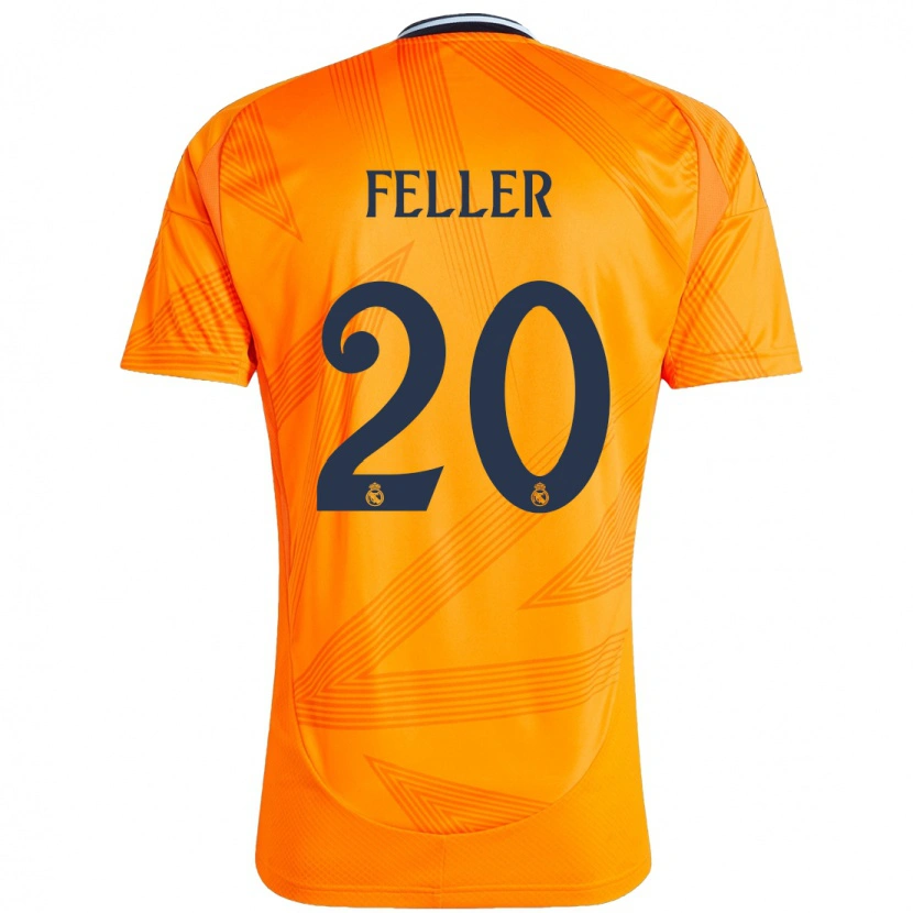 Danxen Kvinnor Naomie Feller #20 Orange Bortatröja Matchtröjor 2024/25 Tröjor T-Tröja