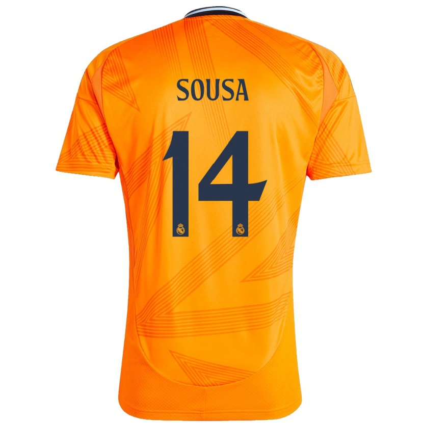 Danxen Kvinnor Kathellen Sousa #14 Orange Bortatröja Matchtröjor 2024/25 Tröjor T-Tröja