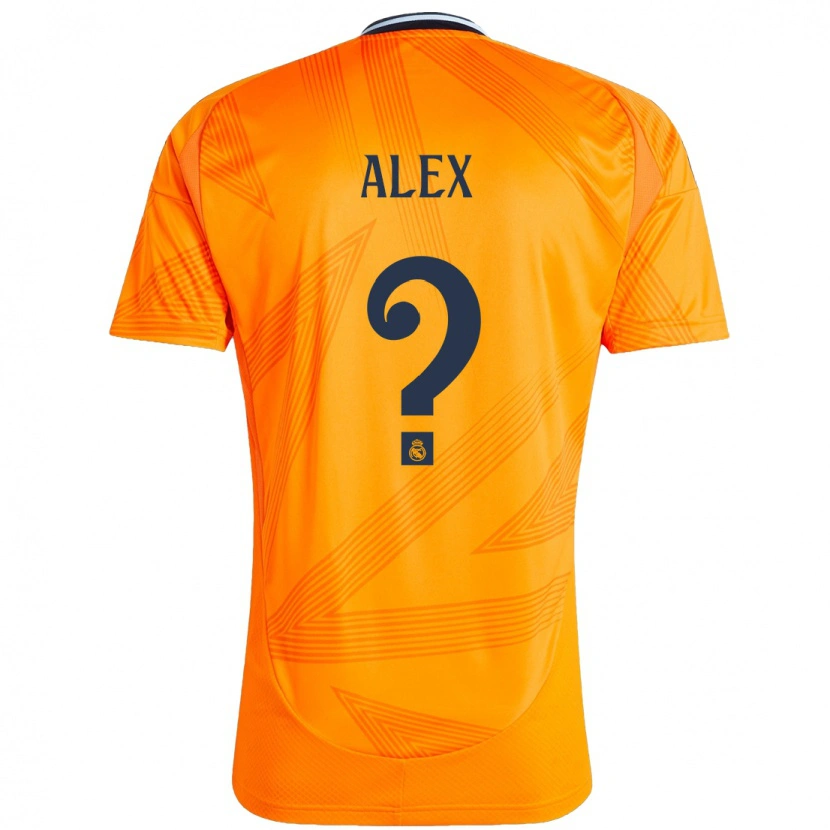 Danxen Kvinnor Alex Sanchez #0 Orange Bortatröja Matchtröjor 2024/25 Tröjor T-Tröja