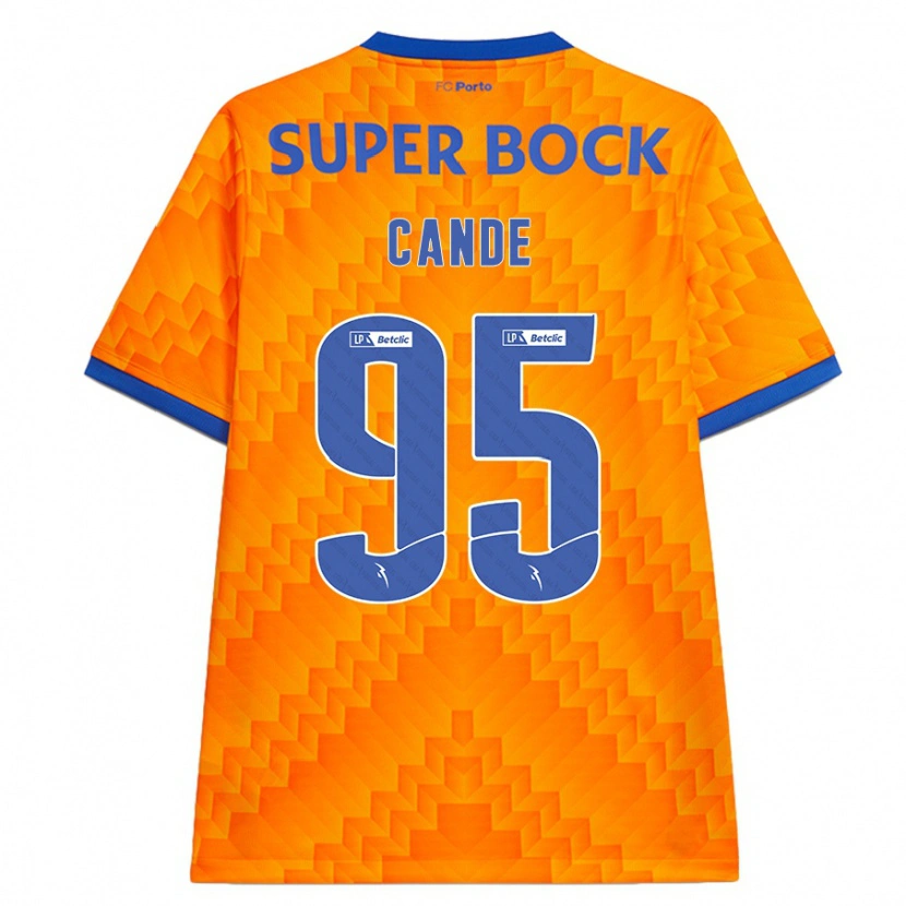 Danxen Kvinnor Anhá Cande #95 Orange Bortatröja Matchtröjor 2024/25 Tröjor T-Tröja