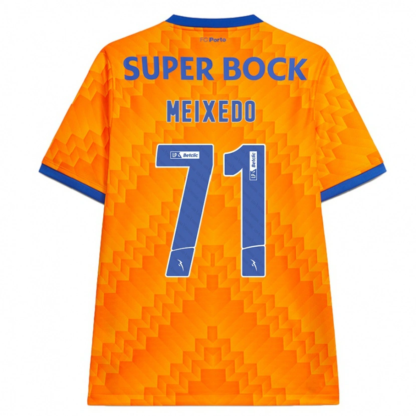 Danxen Kvinnor Francisco Meixedo #71 Orange Bortatröja Matchtröjor 2024/25 Tröjor T-Tröja